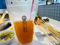 蜜桃乌龙-燃尖儿自助串串火锅(新业广场店)