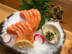 三文鱼刺身-大岛日本料理铁板烧(南通大饭店)