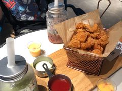 黄金盐酥鸡-野萃山·潮汕厚果汁(十亩地店)