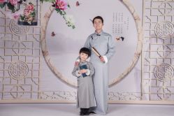 -时光纪亲子全家福照相馆(静安店母女写真父母纪念照)
