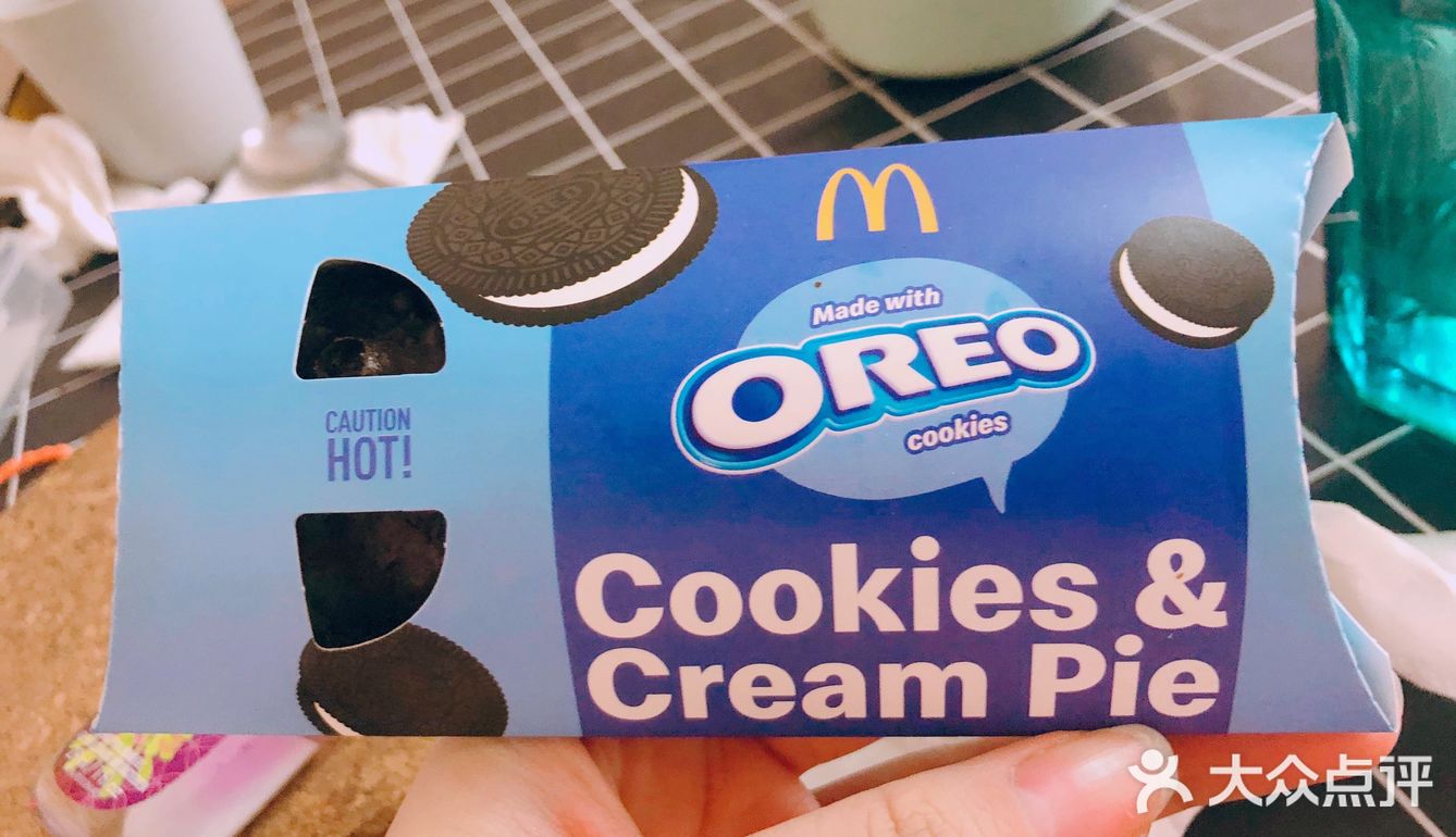 麦当劳新产品奥利奥派批