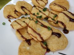 手打墨鱼饼-顺品美食店•现捞海鲜(海陵岛店)