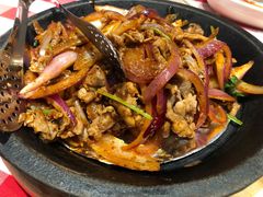 铁板炒羊肉-西贝莜面村(上海百联西郊店)