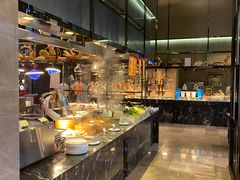 自助取餐区-美食汇海鲜自助餐厅·小龙虾烧烤(富力万达文华酒店)
