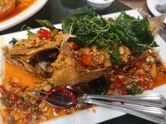 炸石斑鱼-建兴酒家(班塔通分店)