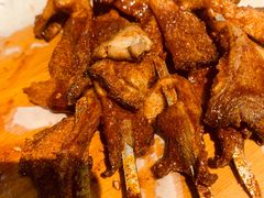 烤平菇-城边边烧烤-魏晋烤肉旗舰店