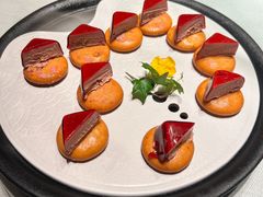 玫瑰鹅肝酱配葱油饼-晶采轩(万象天地店)