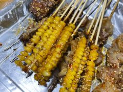 香烤玉米粒-勃利地摊·勃立小串烧烤