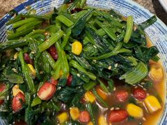 果仁菠菜-金谷园饺子馆(北邮总店)