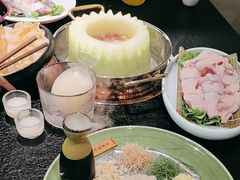 -得意咚瓜·顺德鱼生·冬瓜盅火锅