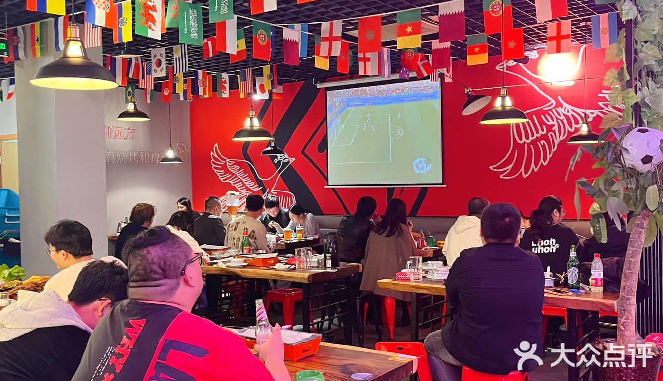 烧烤❗️撸串❗️喝酒[啤酒]看世界杯🏆