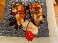 鳗鱼手握寿司-藤原布二·八佰善会席料理(奥体店)