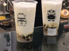 双蛋小皇椰（白屁屁）-茶力的小怪兽(梅林卓悦汇店)