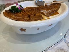 香煎比目鱼-海天一色海景自助餐厅(西港花园店)