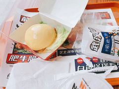 芝士瀑布鸡腿堡堡-前进5路汉堡炸鸡(昙华林店)