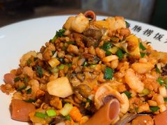至尊海肠捞饭（只用活海肠）-波螺油子青岛本帮菜(银座店)