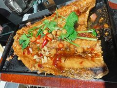铁板香煎鳕鱼-橦橦小马扎烧烤 (传媒大学店)