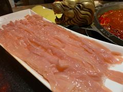 农家鲜鸭肠-渝大狮毛肚老火锅(普陀店)