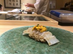 枪鱿鱼海胆寿司-鮨青(恒基名人购物中心店)