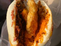 蛋菜夹馍-老马家马蓉蛋菜夹馍·腊牛肉夹馍(回民街店)