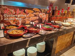 -广州万富希尔顿酒店·感趣自助餐厅·金秋蟹宴生蚝海鲜刺身烧烤