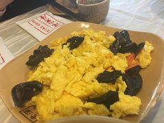 野生黑木耳炒土鸡蛋-深山老屋(张江店)