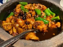 石锅杭椒牛蛙-桂满陇-西湖船宴(西单大悦城店)