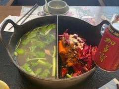 草本鸳鸯锅-盡膳口福跷脚牛肉火锅(晶耀前滩店)