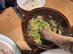 皮蛋青椒擂茄子-费大厨辣椒炒肉(万家丽一店)