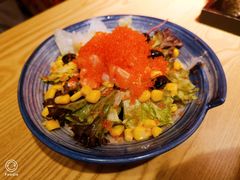 三文鱼蟹子沙拉-無雙居酒屋(北京路店)