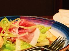 波尔凯塔火腿菠菜色拉-杭州西子湖四季酒店-WL BISTRO西湖餐厅(灵隐路店)