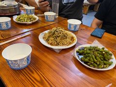 凉拌毛豆-十里铺铁板鱿鱼