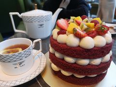 传统瑞吉下午茶-The Drawing Room 闲逸廊(上海静安瑞吉酒店)