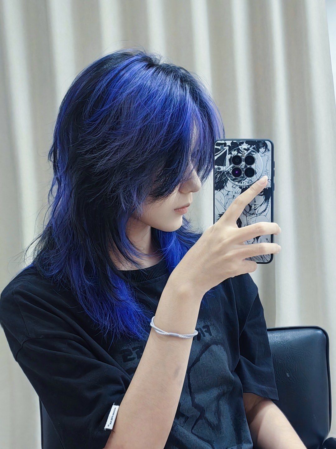 鲻鱼头酷感挑染