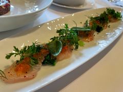 盐渍海鲷鱼薄片-Le Comptoir de Pierre Gagnaire