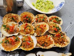 粉丝扇贝-金渝海鲜烧烤万州烤鱼店