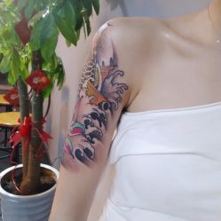 点击看大图 -刺客纹画纹身·洗纹身·穿孔饰品