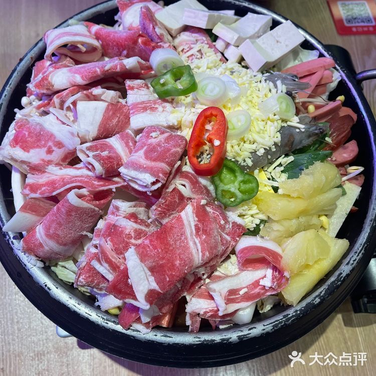 天冷了适合吃韩式火锅啦[调皮]