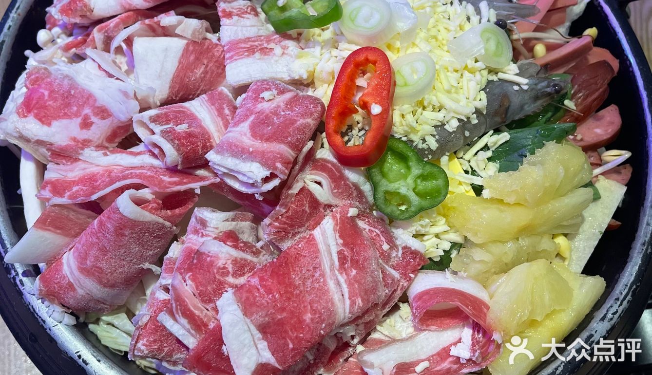 天冷了适合吃韩式火锅啦[调皮]