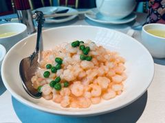 手剥河虾仁小豌豆-玫瑰厅上海菜(兴国路店)