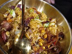 双拼肠炒饭-聚合鑫东北熏酱熟食麻辣面(长阳店)