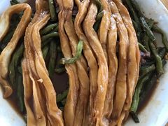 排骨豆角卷子-望湖烤鱼