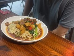 大盘鸡拌面-秦园陕西手工面馆(番禺节能科技园店)