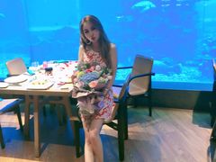 -海棠湾洲际-涛·海底餐厅·美人鱼·自助餐·海底隧道
