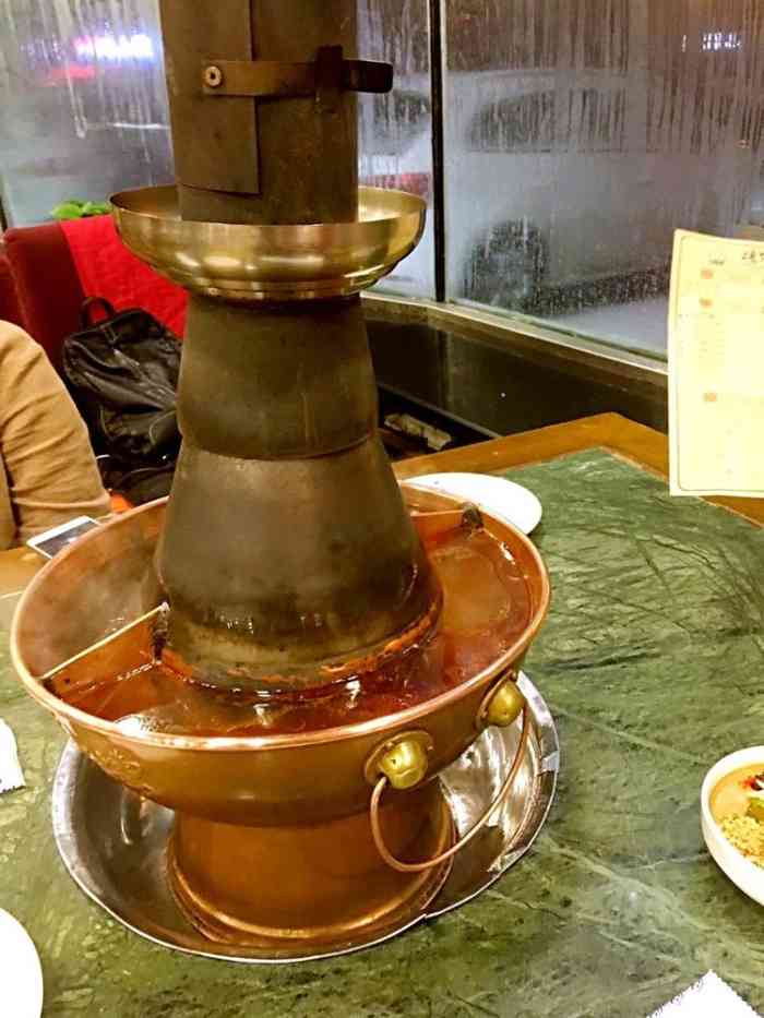 楼外楼大刀肉传统火锅居-"一共十个人,猛吃一顿才600吃了n多盘子.