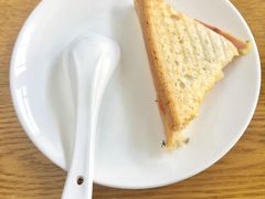 双层芝士火腿三明治-茶米烧腊茶餐厅(石龙店)