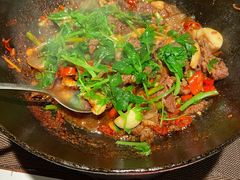 现炒黄牛肉-小隐人家(乐松店)