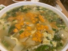 营养蔬菜海胆面片汤-海胆小馆(东北水饺·春柳店)