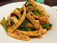脆豆腐拌菠菜-清真·老兰家(兴善寺西街总店)