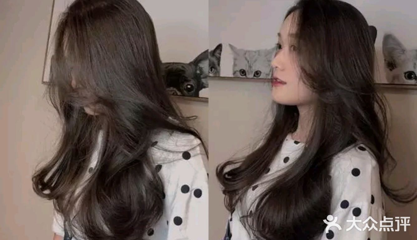 灰棕色，超级显白低调又高级的发色
